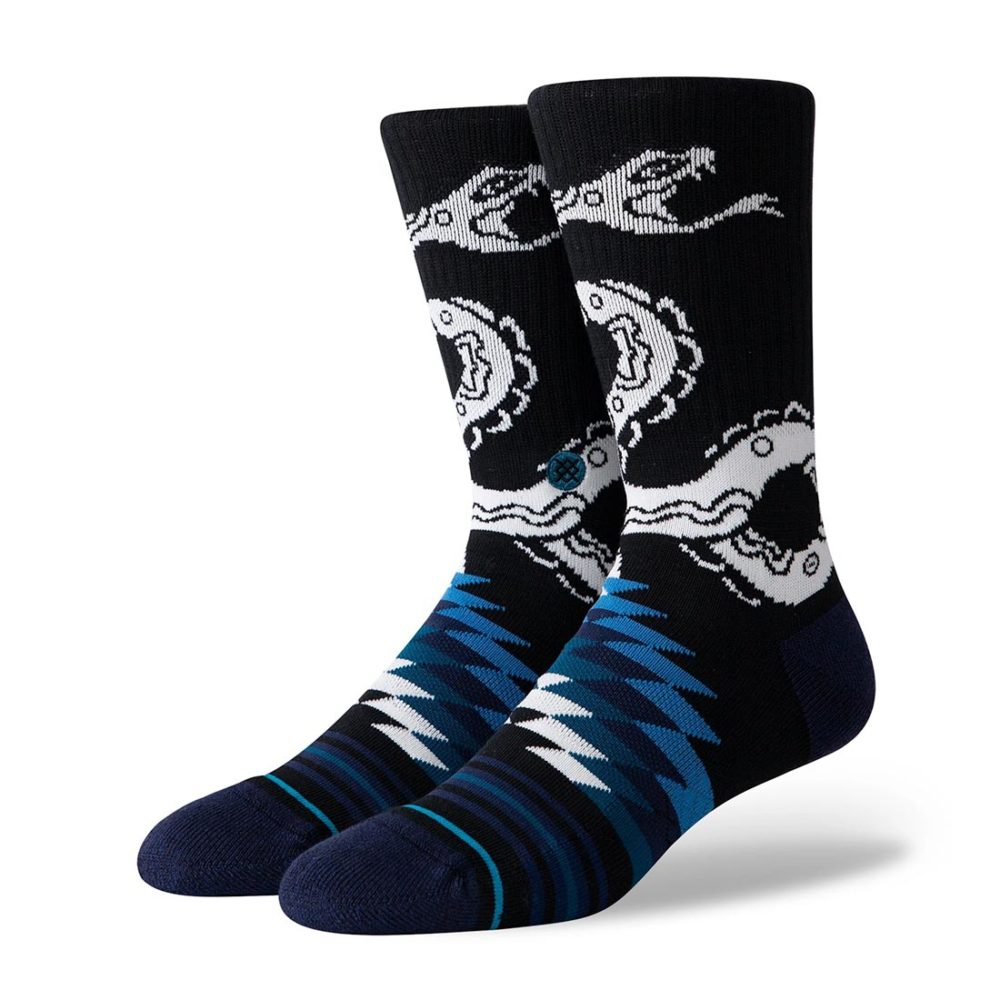 Stance Crotalus Crew Socks - Black