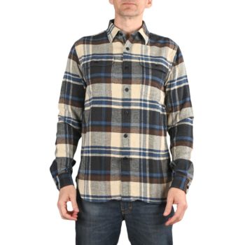 Triumph Dual Shock L/S Shirt - Blanket Check Blue