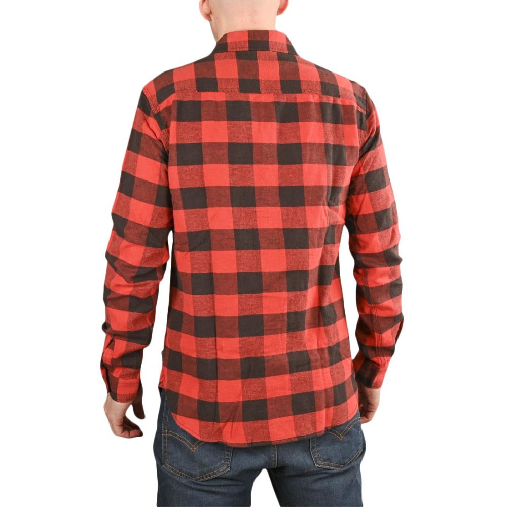 Triumph Dual Shock L/S Shirt - Large Gingham Red