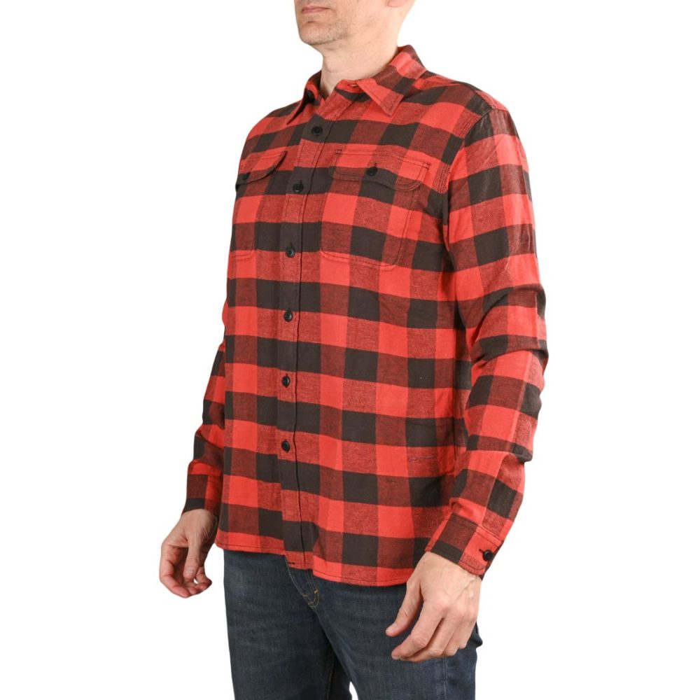 Triumph Dual Shock L/S Shirt - Large Gingham Red