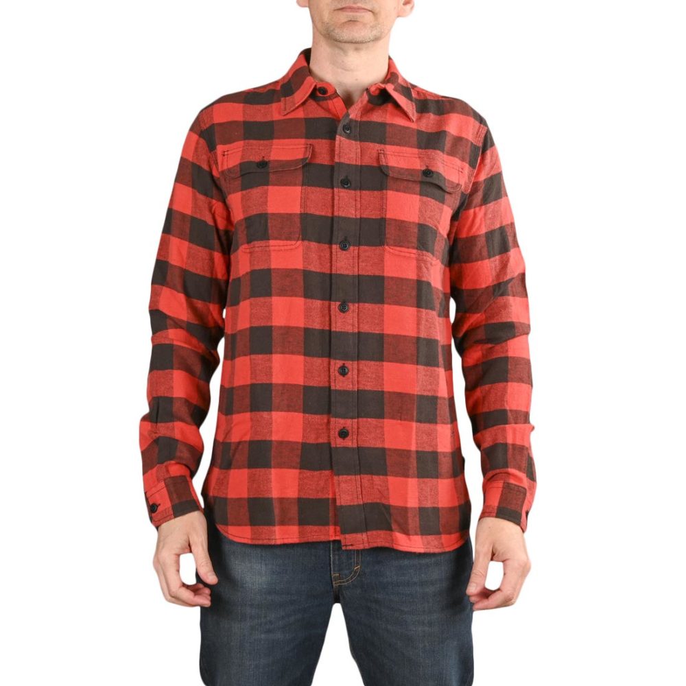 Triumph Dual Shock L/S Shirt - Large Gingham Red