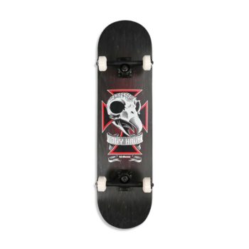 Birdhouse Stage 3 Skull 2 8.125" Complete Skateboard - Black