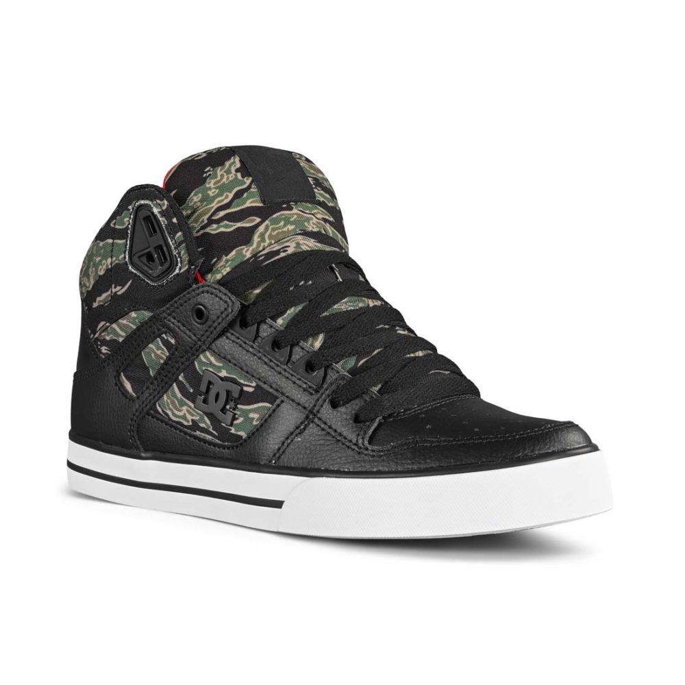 DC Shoes Pure High Top WC SP - Black / Camo Print