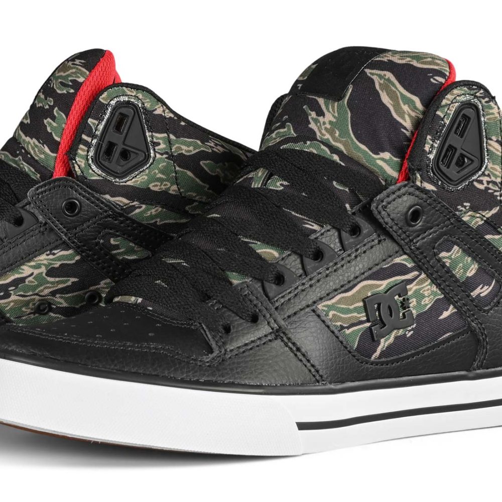 DC Shoes Pure High Top WC SP - Black / Camo Print