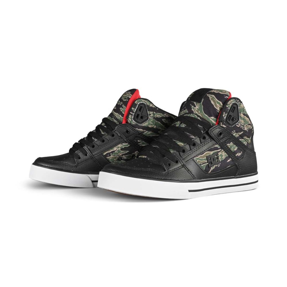 DC Shoes Pure High Top WC SP - Black / Camo Print