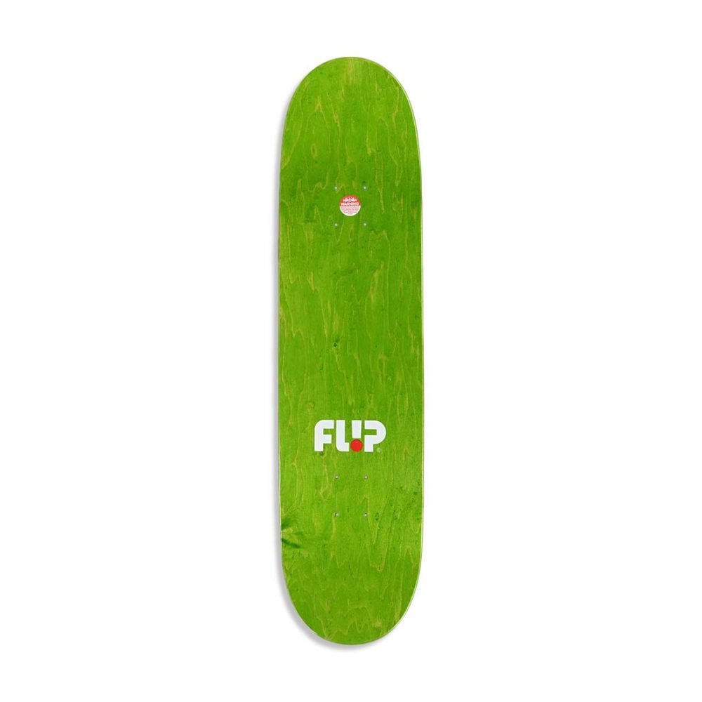 Flip Tom Penny Loveshroom 8.25" Skateboard Deck - Green Stain