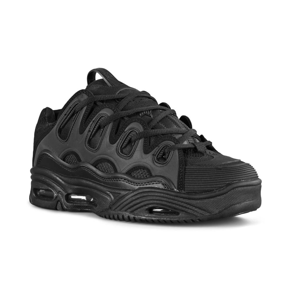 Osiris D3 2001 Skate Shoes - Black/Black/Black