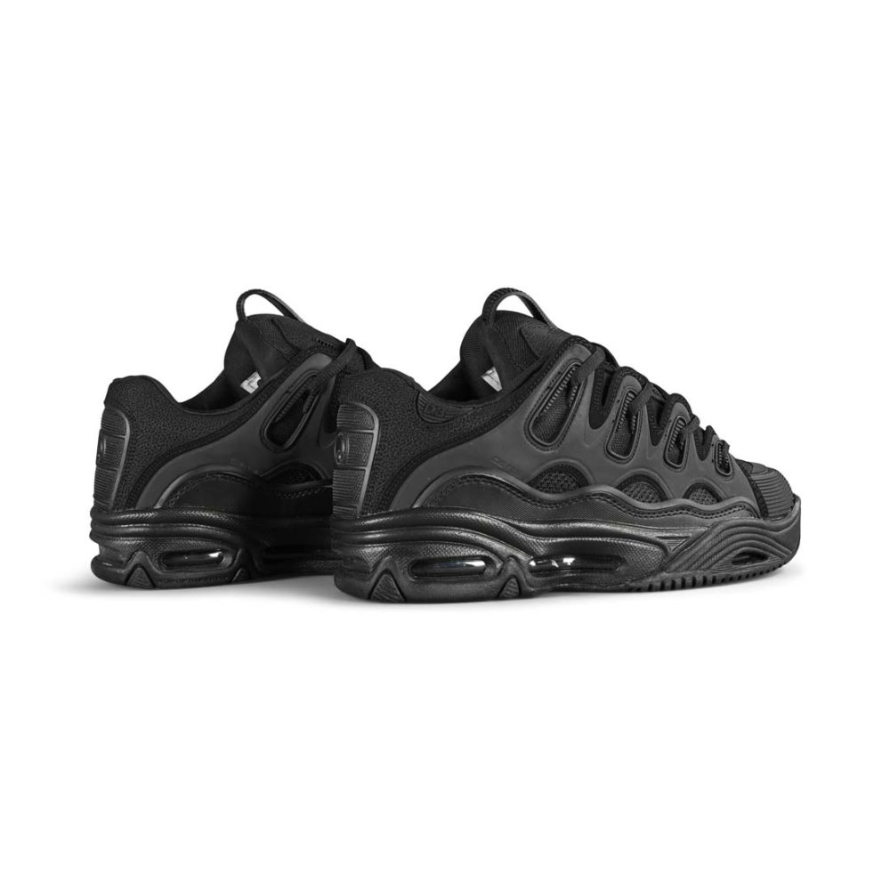 Osiris D3 2001 Skate Shoes - Black/Black/Black