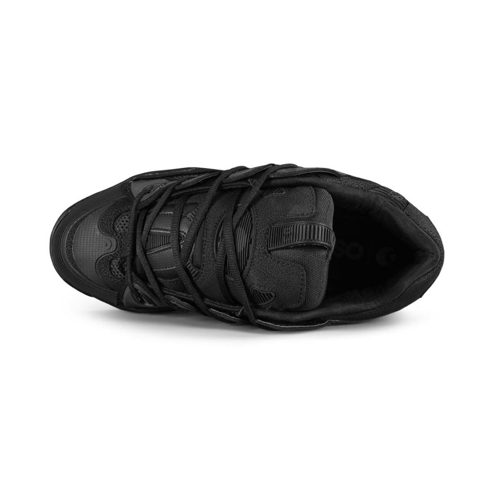 Osiris D3 2001 Skate Shoes - Black/Black/Black