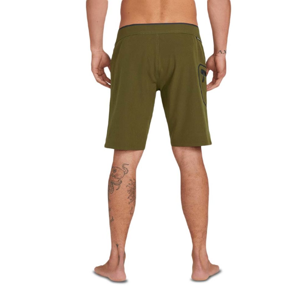 Volcom Deadly Plus Mod 20" Boardshort - Military