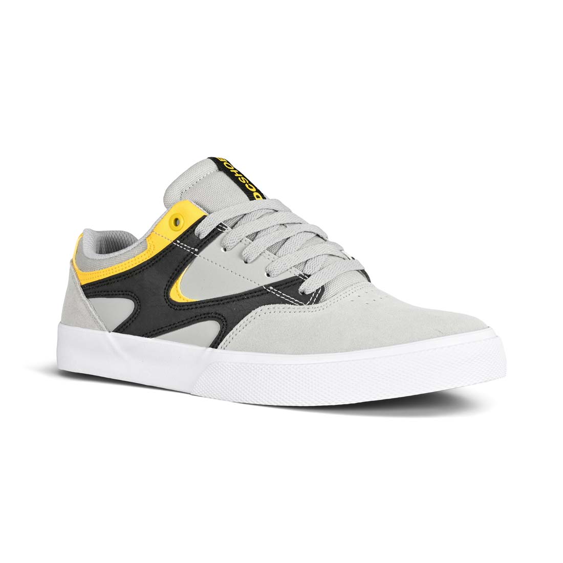 DC Shoes Kalis Vulc - Grey / Black / Yellow - Supereight