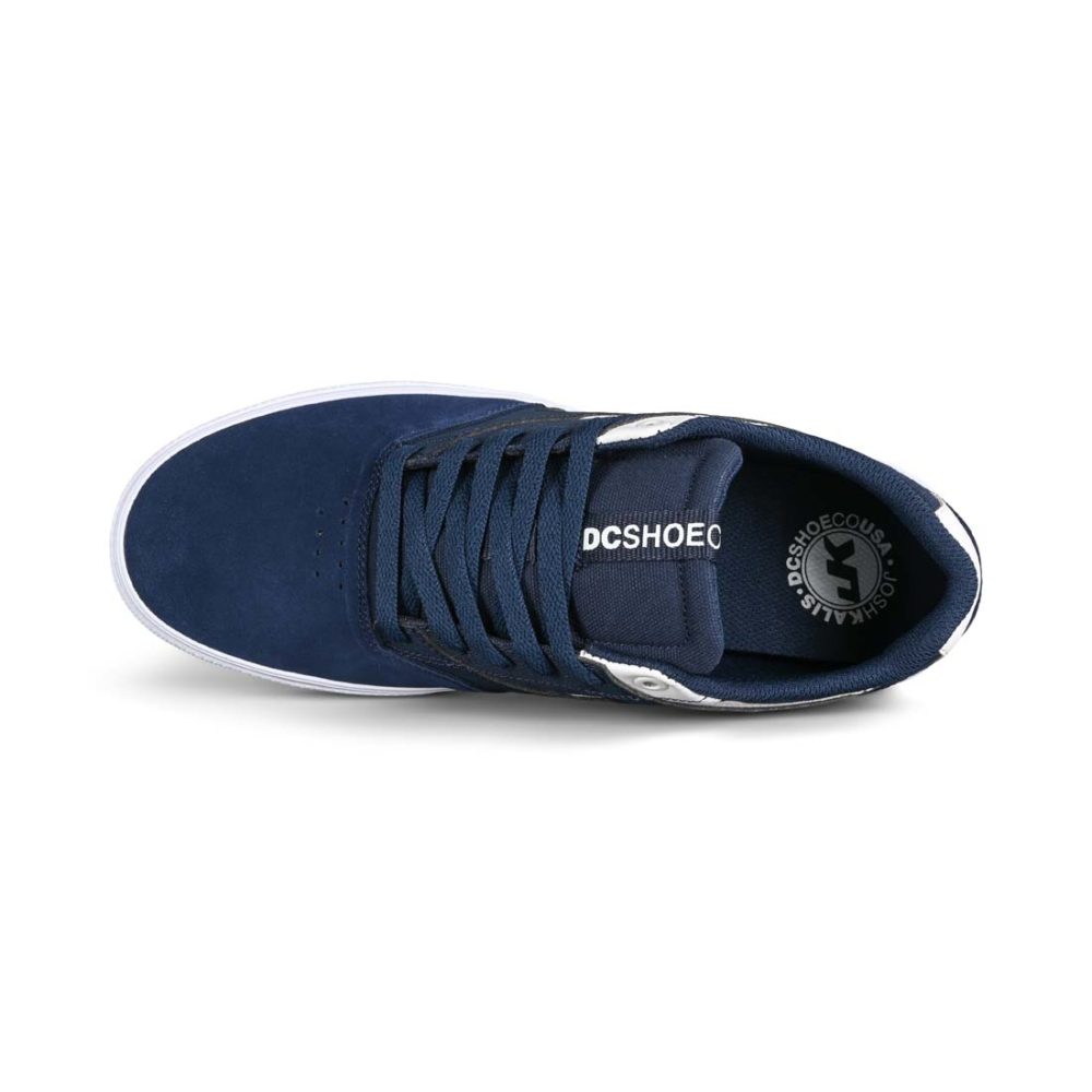 DC Shoes Kalis Vulc S - Navy / White