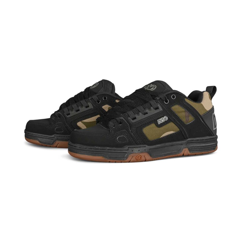 DVS Comanche Skate Shoes - Black / Camo