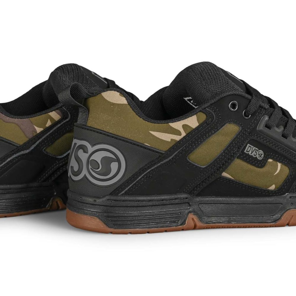 DVS Comanche Skate Shoes - Black / Camo