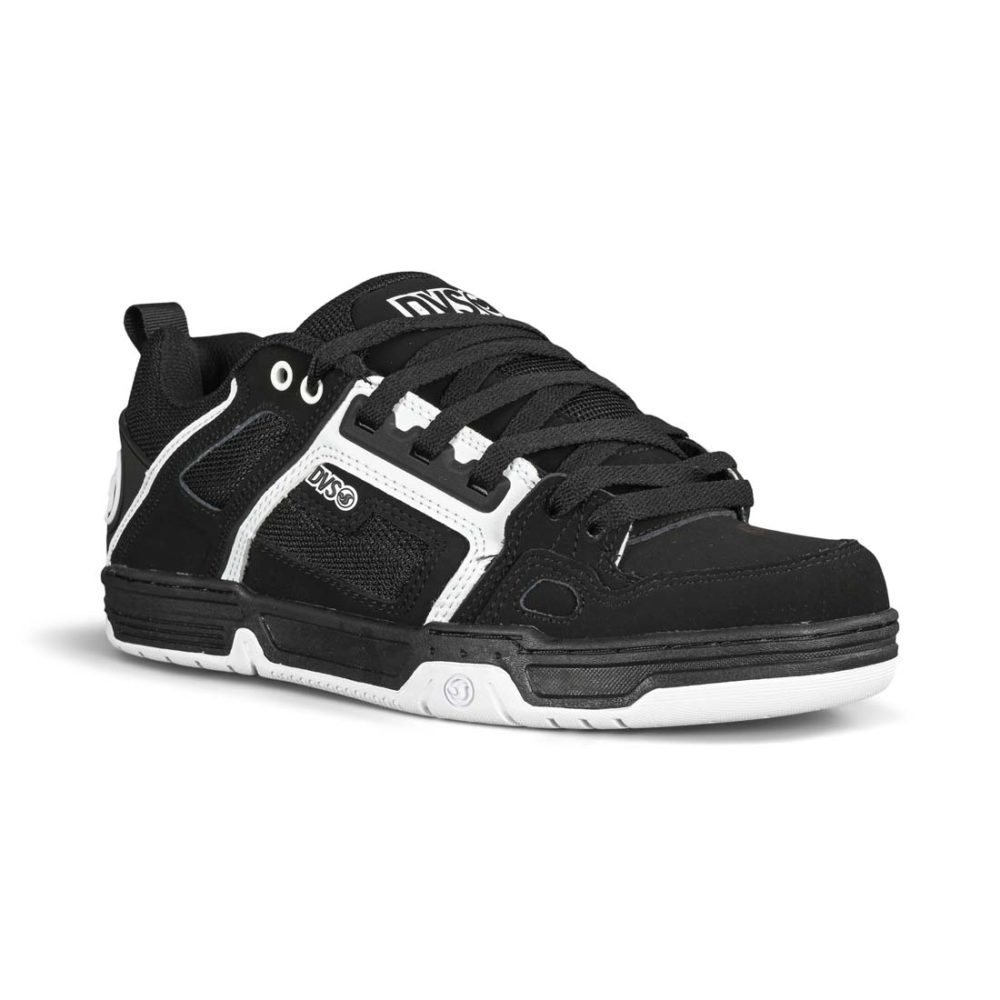 DVS Comanche Skate Shoes - Black / White