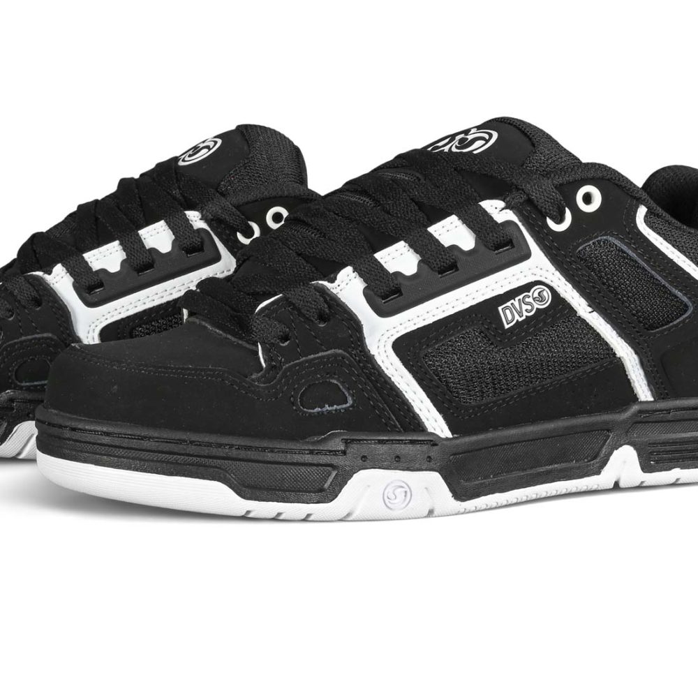 DVS Comanche Skate Shoes - Black / White