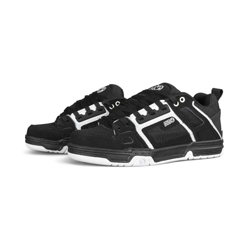 DVS Comanche Skate Shoes - Black/White