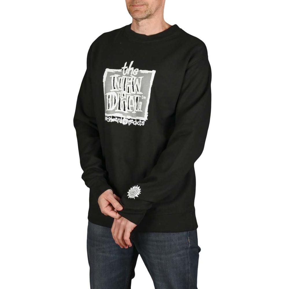 New Deal Original Napkin Pullover Crew - Black