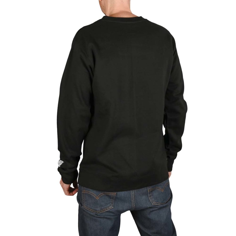 New Deal Original Napkin Pullover Crew - Black