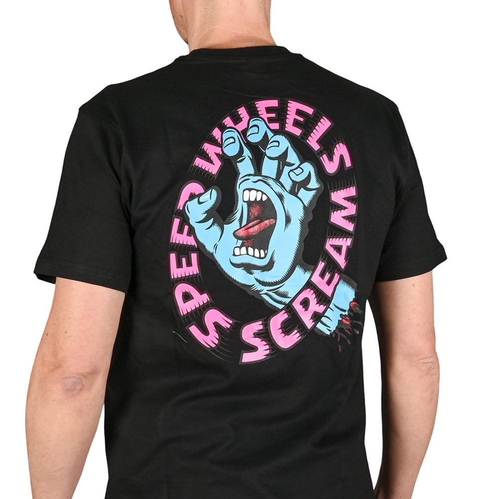 Santa Cruz Screaming Hand Scream S/S T-Shirt - Black