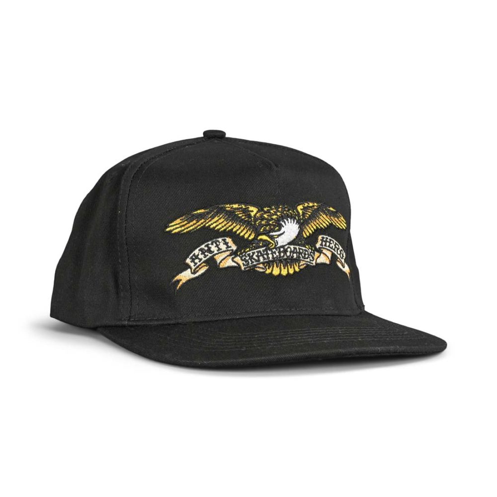 Anti Hero Eagle Snapback Cap - Black