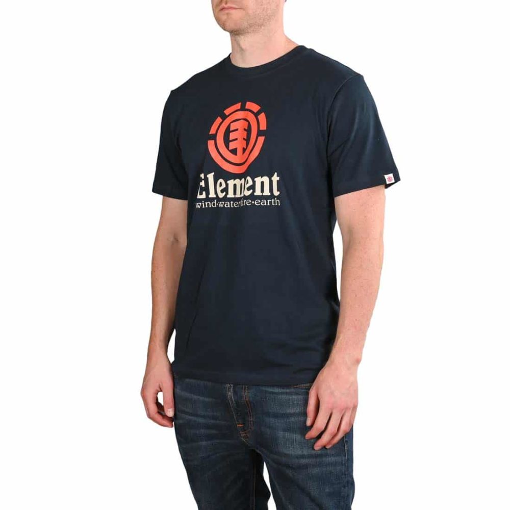 Element Vertical S/S T-Shirt - Eclipse Navy