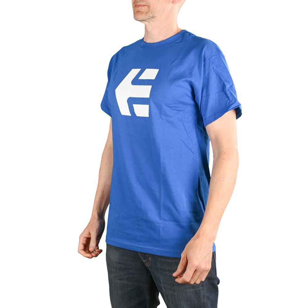 Etnies Icon S/S T-Shirt - Grey/Black