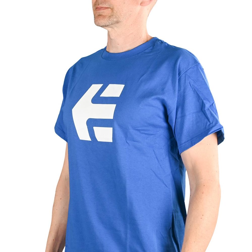 Etnies Icon S/S T-Shirt - Grey/Black