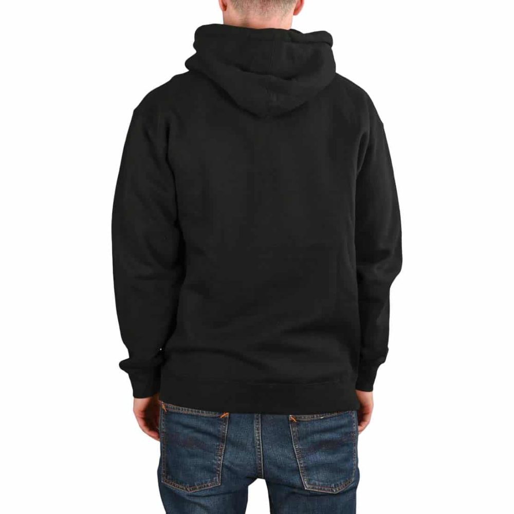 Real Oval Pullover Hoodie - Black / Yellow