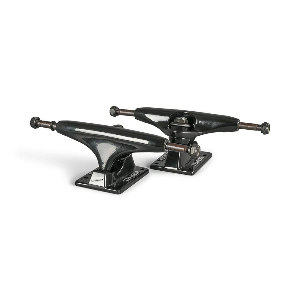 Tensor Alloys Skateboard Trucks (Pair) - Black