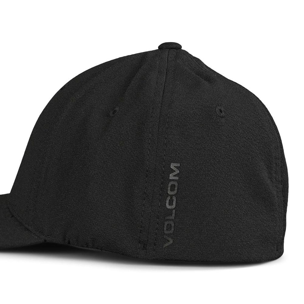 Volcom Stone Tech XFit Flexfit Cap – Black