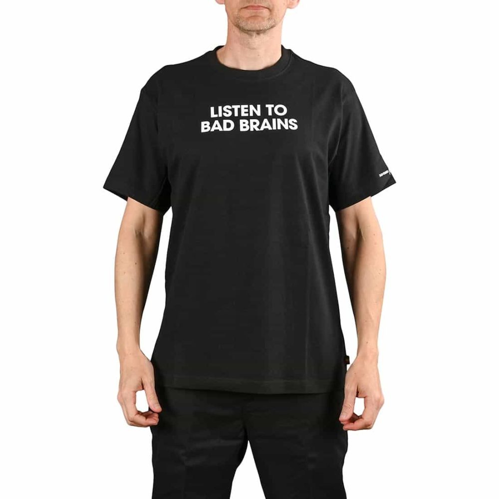 Element Listen To Bad Brains S/S T-Shirt - Flint Black