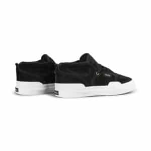 Emerica Pillar Mid-Top Skate Shoes - Black/White/Gold