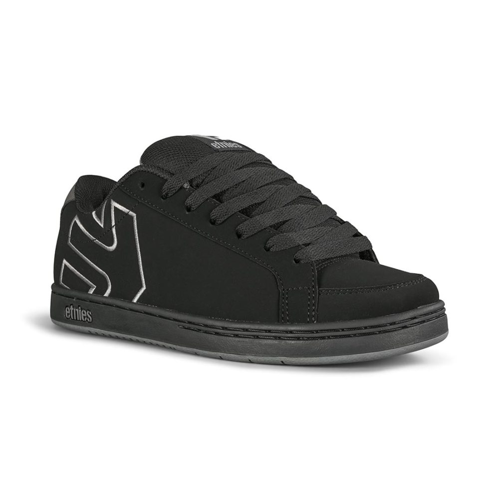 Etnies Kingpin 2 Skate Shoes - Black / Grey / Black