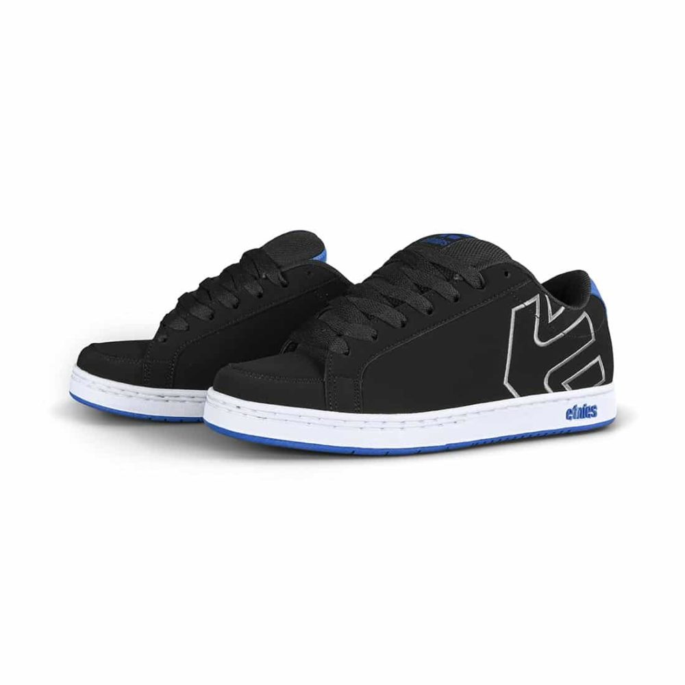 Etnies Kingpin 2 Skate Shoes - Black / Grey / Royal