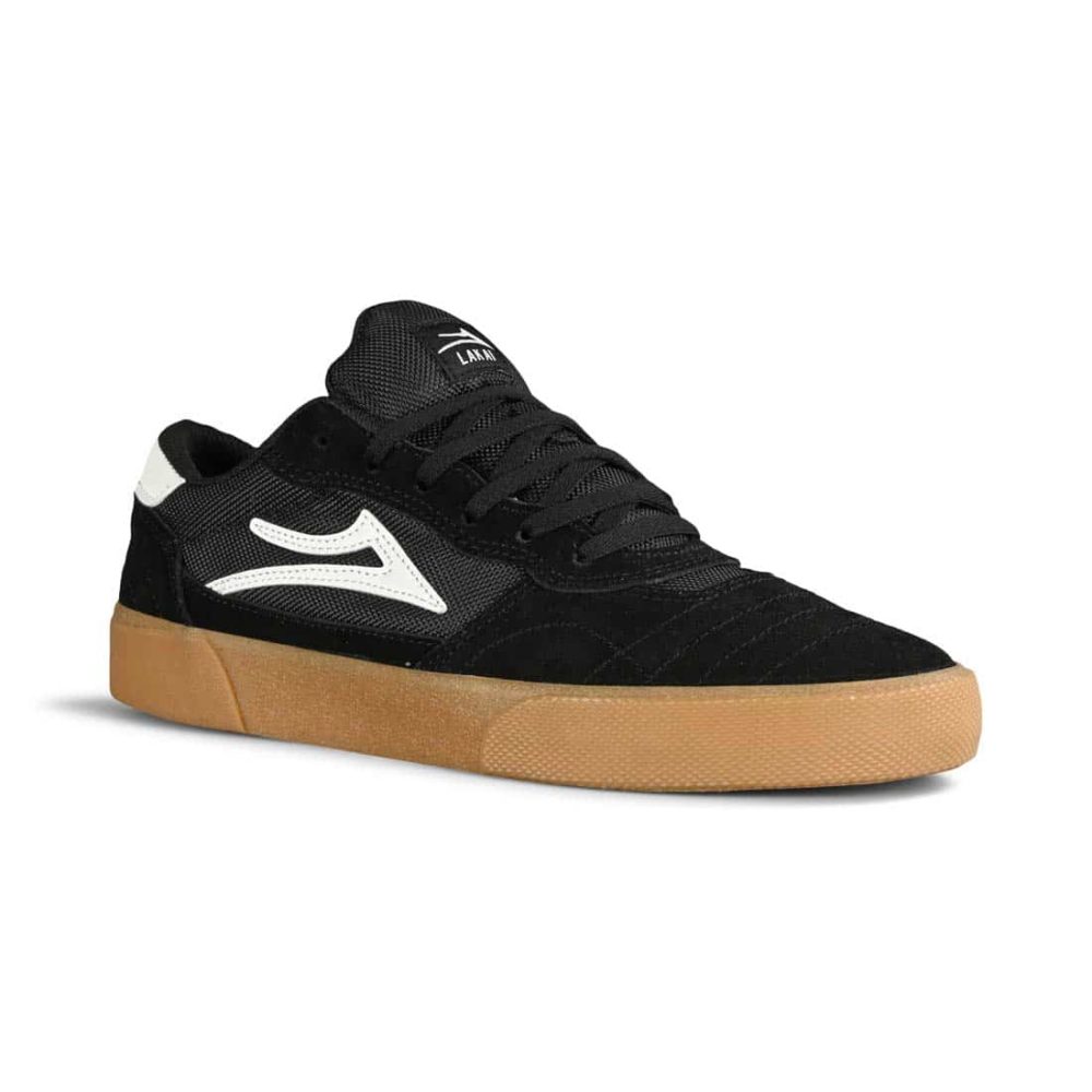 Lakai Cambridge Skate Shoes - Black / Gum Suede