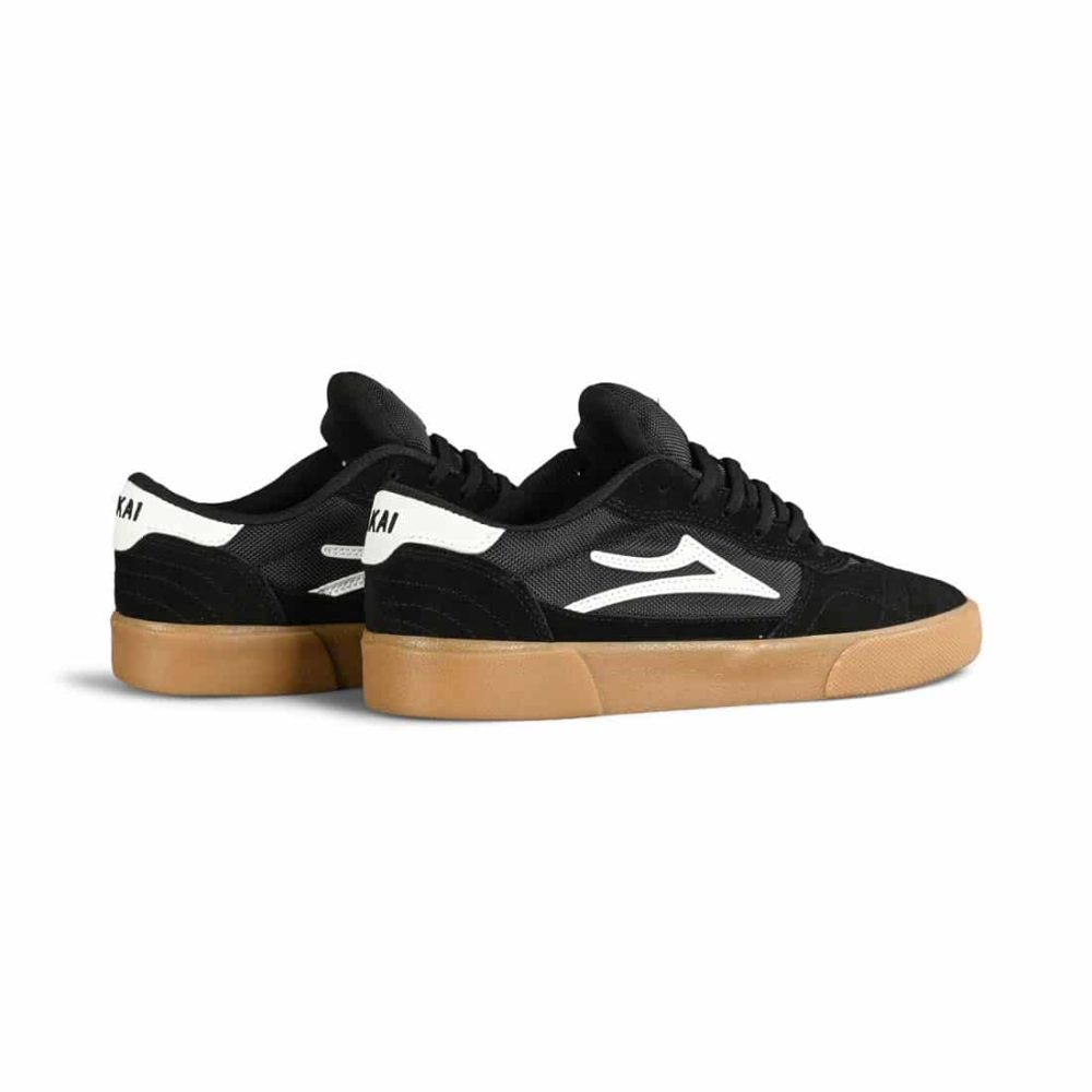 Lakai Cambridge Skate Shoes - Black / Gum Suede