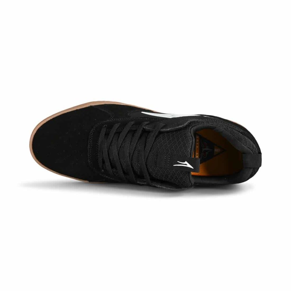 Lakai Proto Skate Shoes - Black Gum Suede