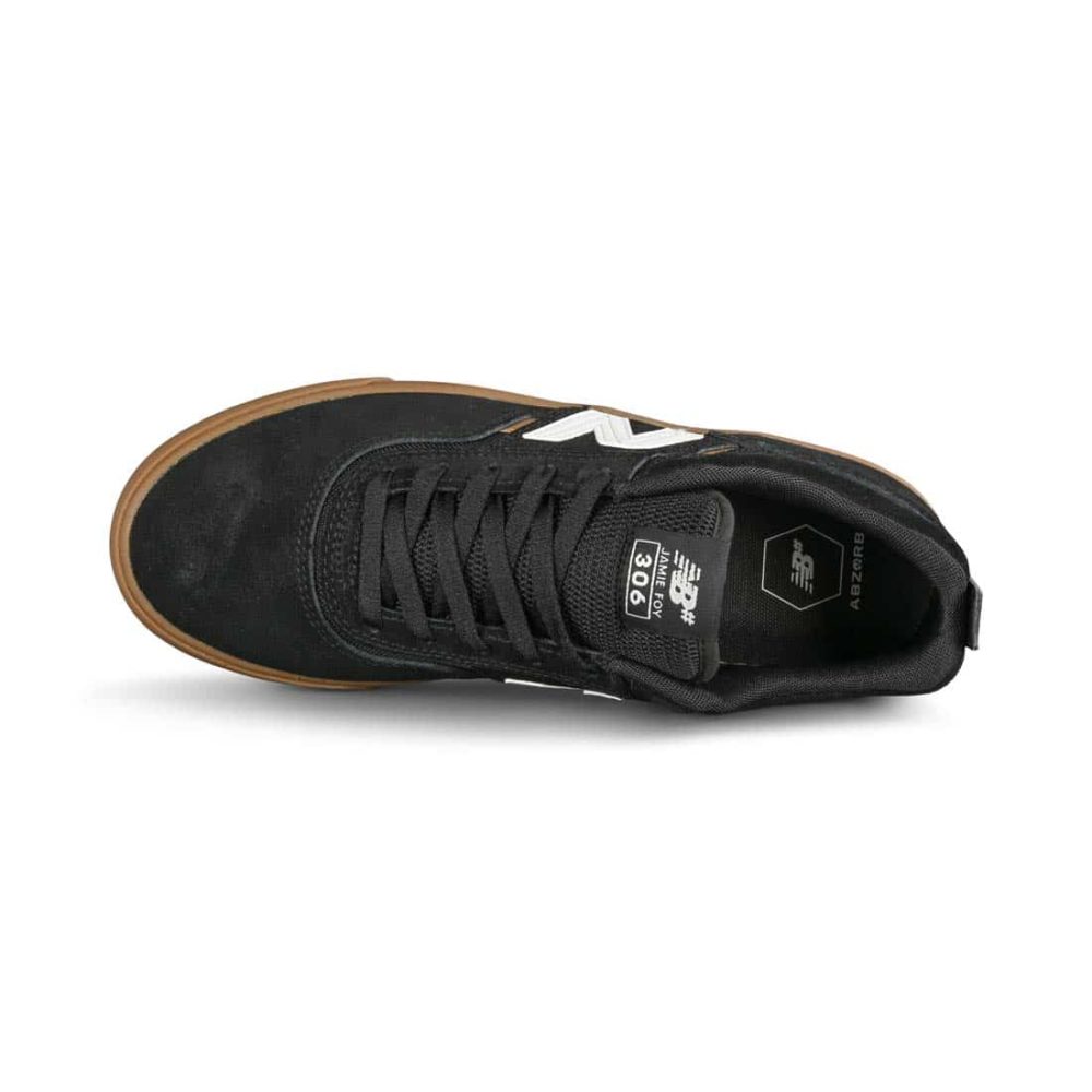 New Balance Numeric 306 Jamie Foy Skate Shoes - Black/Gum