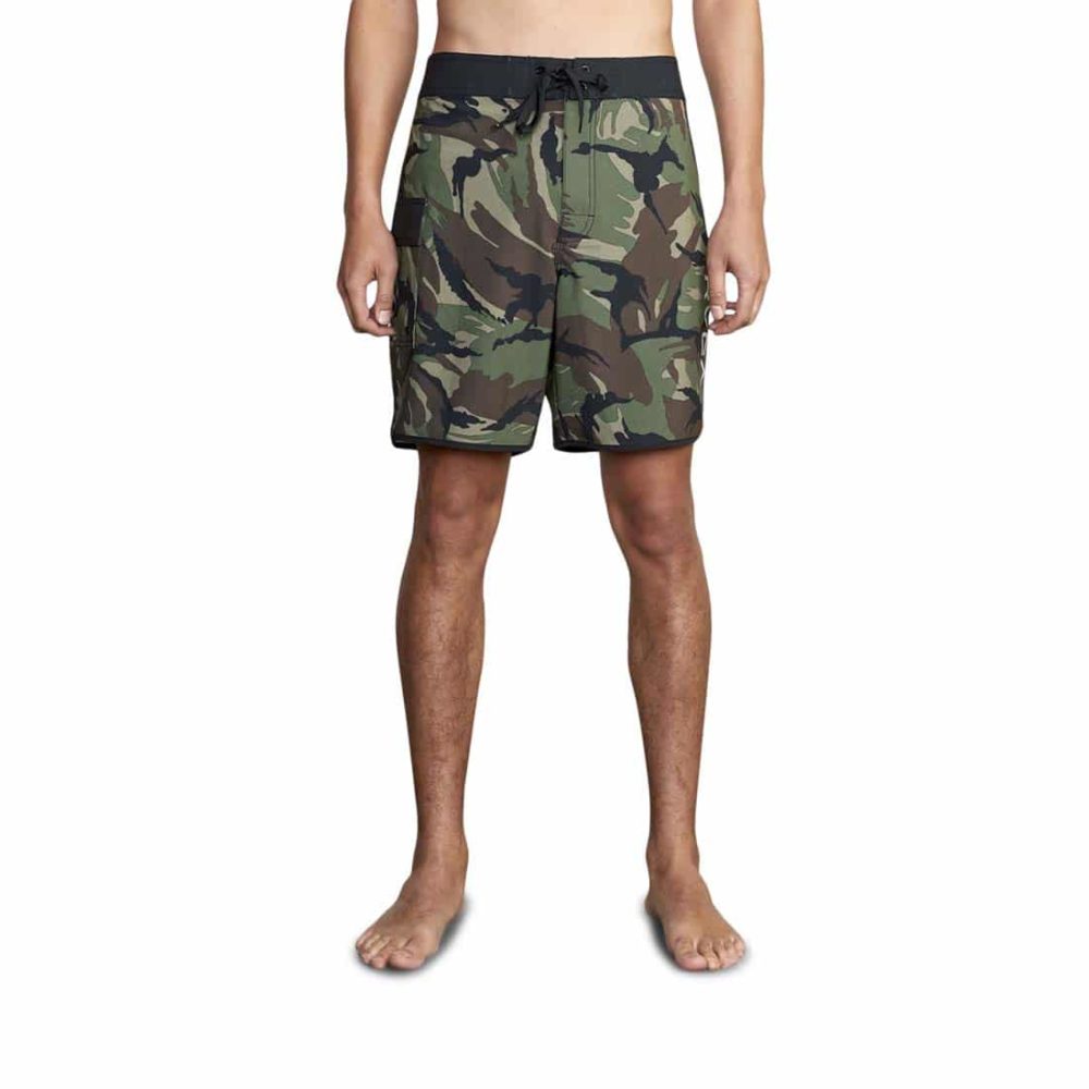 RVCA Eastern Trunk 18" Boardshort - Green Camo