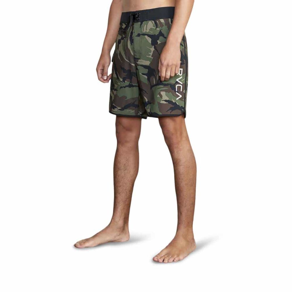 RVCA Eastern Trunk 18" Boardshort - Green Camo