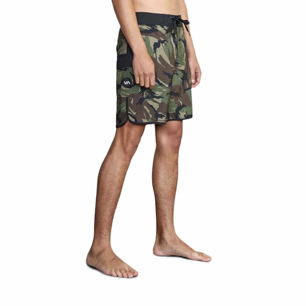 RVCA Eastern Trunk 18" Boardshort - Green Camo