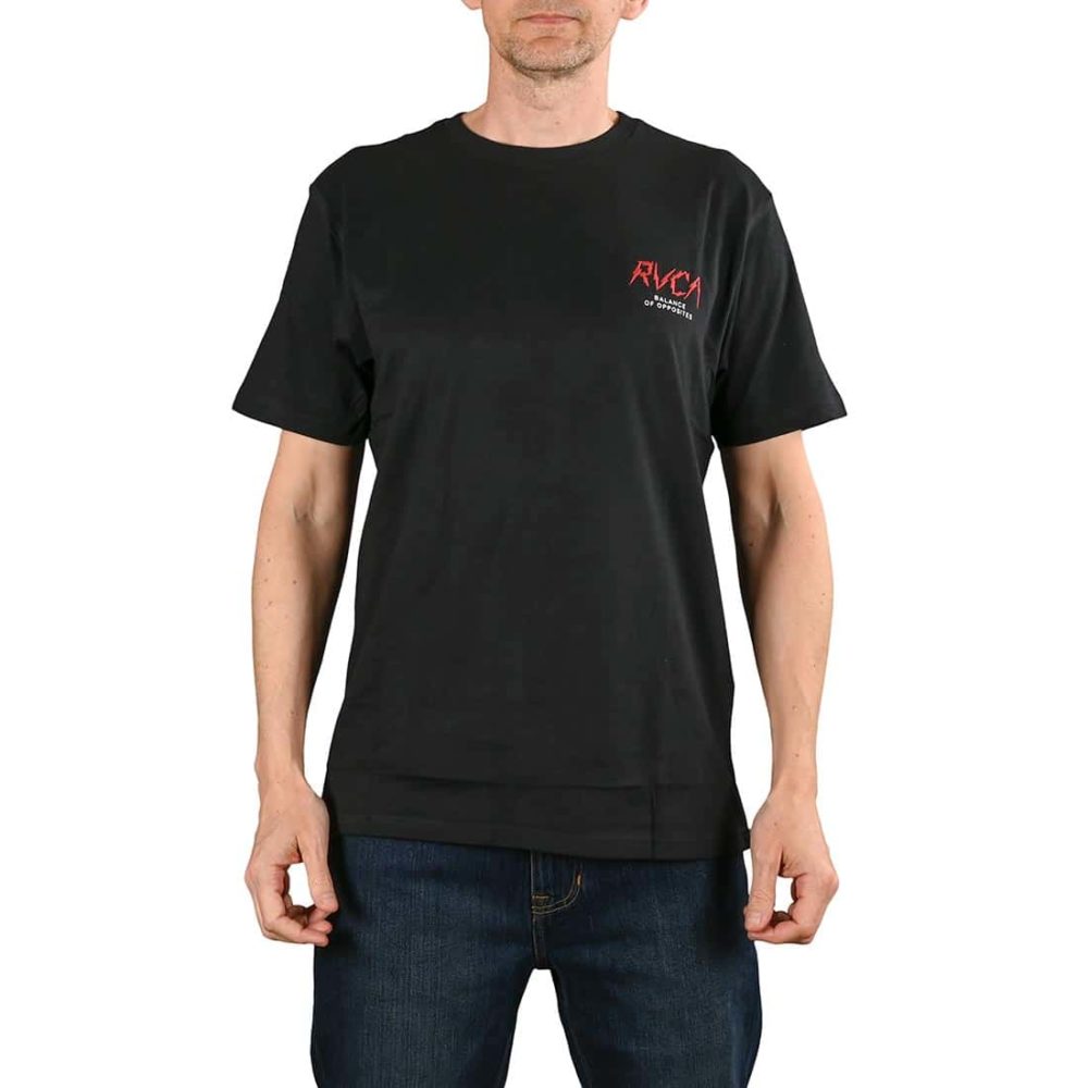 RVCA Parker S/S T-Shirt - Black