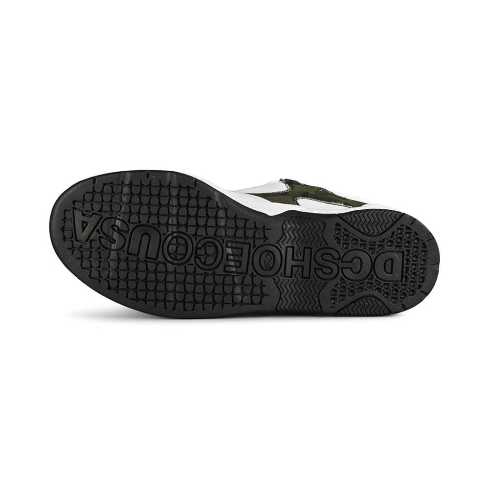 DC Kalis S Skate Shoes - White/Camo