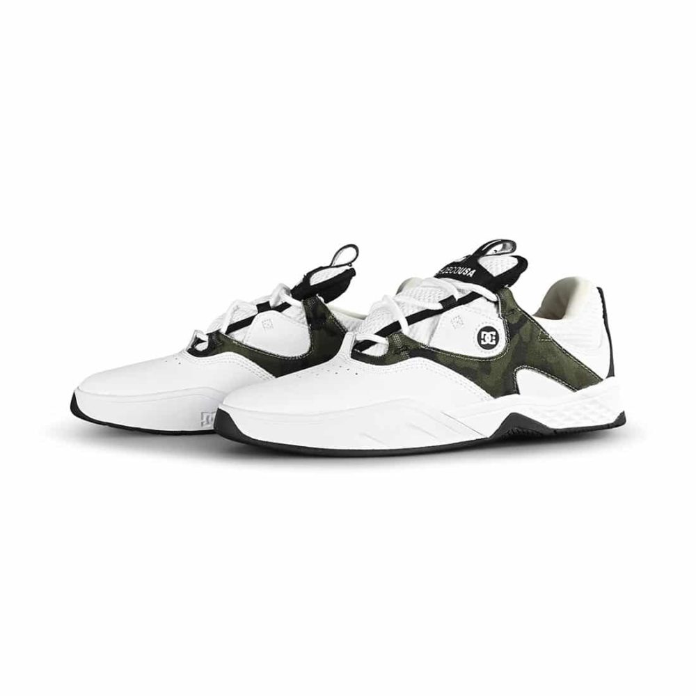 DC Kalis S Skate Shoes - White/Camo