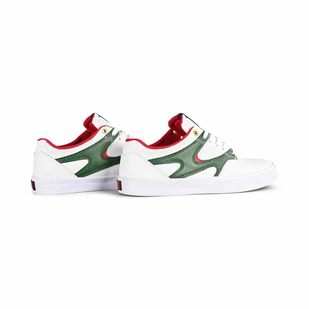 DC Shoes Kalis Vulc - White / Red