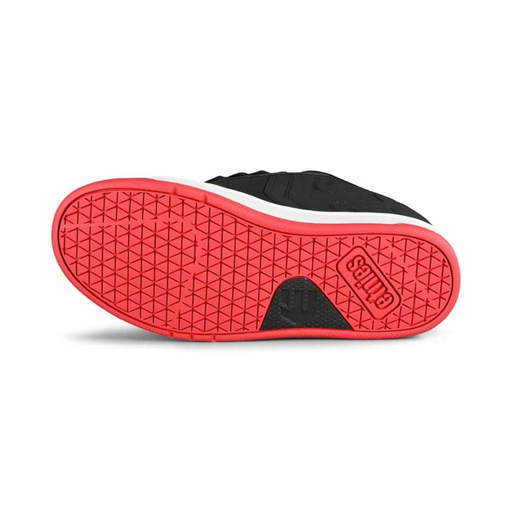 Etnies Fader 2 Skate Shoes - Black/White/Red