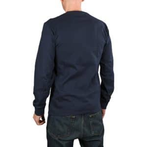 HUF Untitled L/S T-Shirt - French Navy