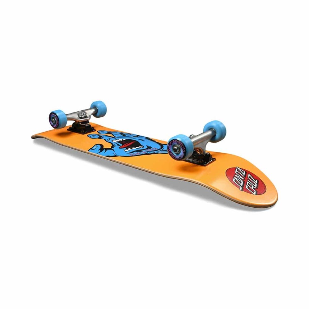 Santa Cruz Screaming Hand 7.8" Complete Skateboard - Orange