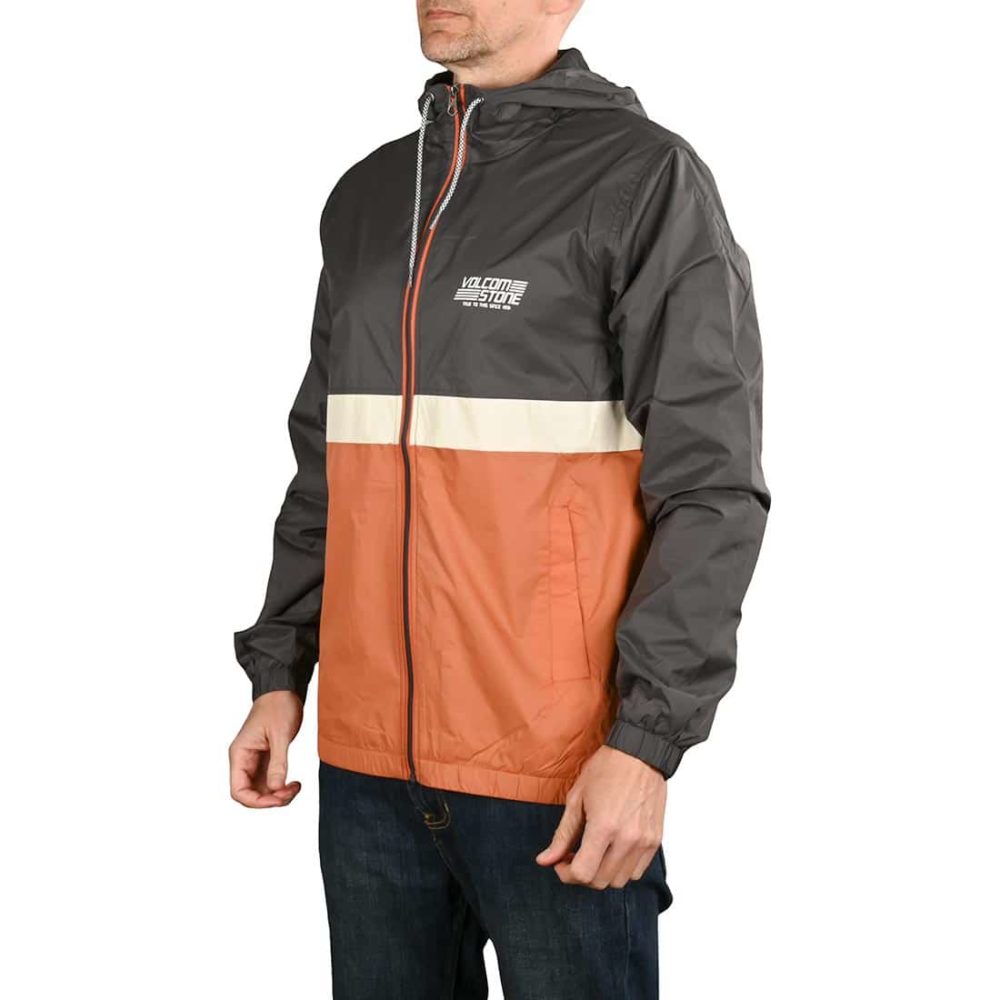 Volcom Ermont Windbreaker Jacket - Burnt Orange